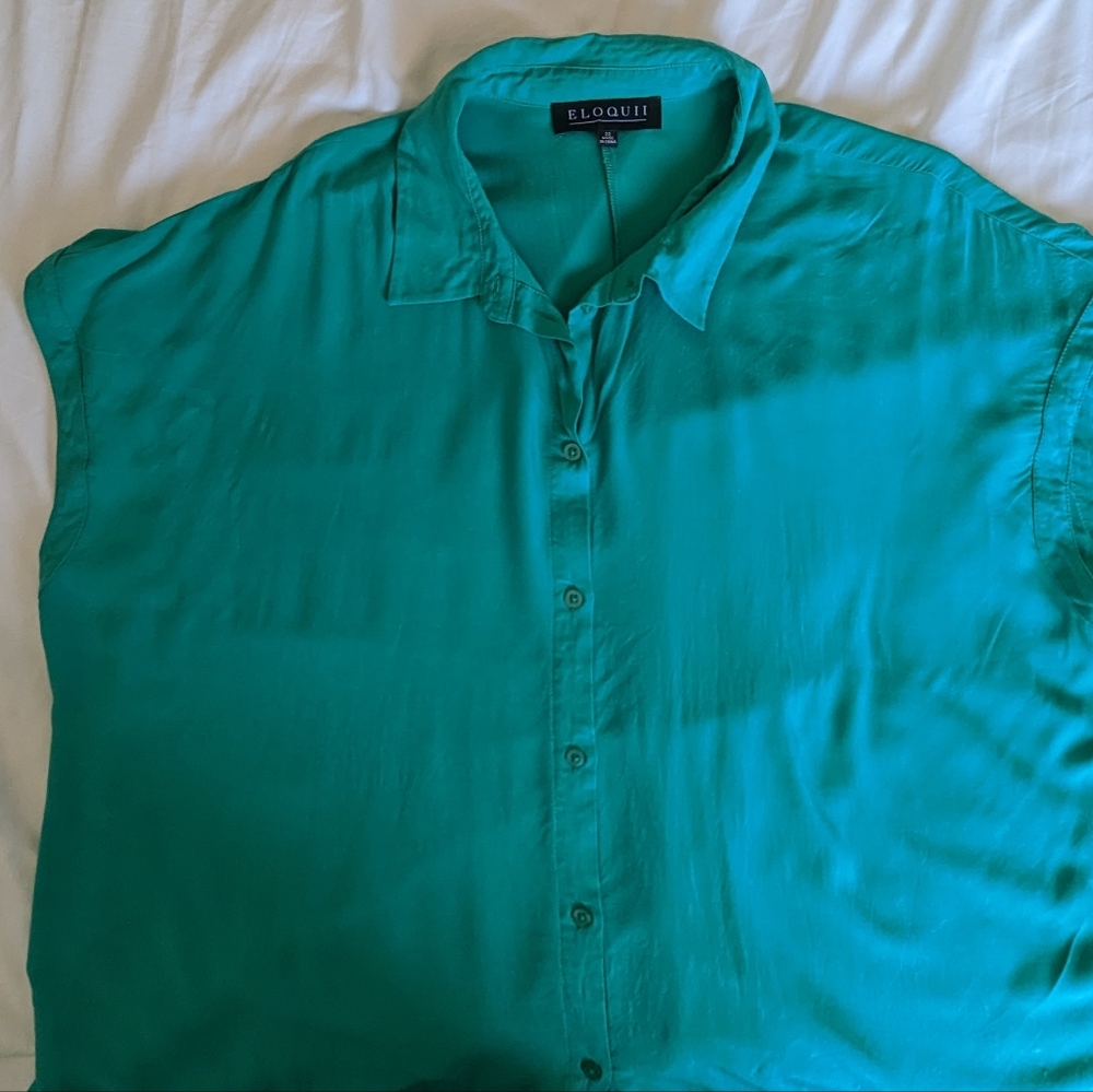 Eloquii Sleeveless Top size 22